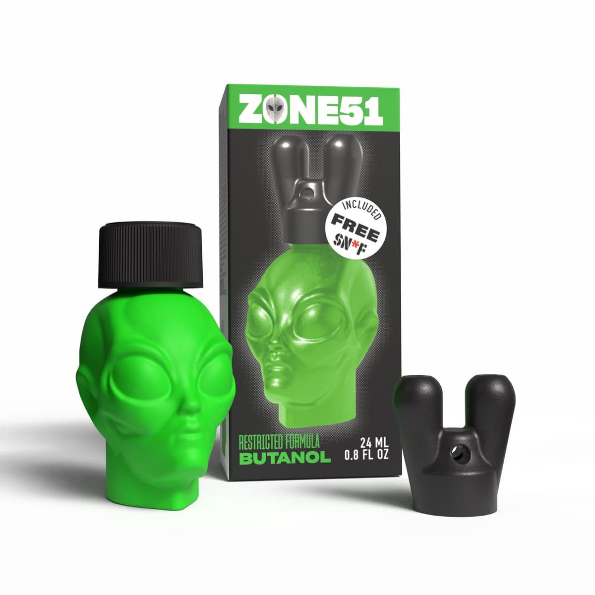 ALIEN GREEN bottle